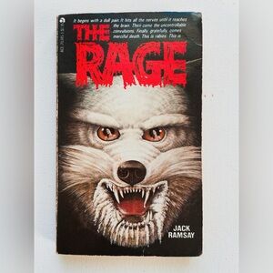 The Rage Jack Ramsey 1978 Ace First Printing Vintage Horror Pulp Paperback